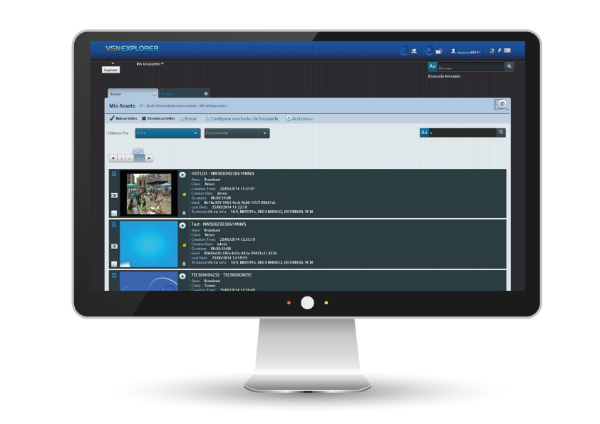Media Asset Management avanzado para la gestión de sus contenidos audiovisuales Media Asset Management avanzado para la gestión de sus contenidos audiovisuales