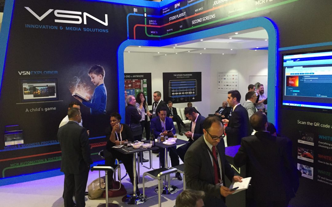 VSN consolidates its international expansion with a successful IBC 2015