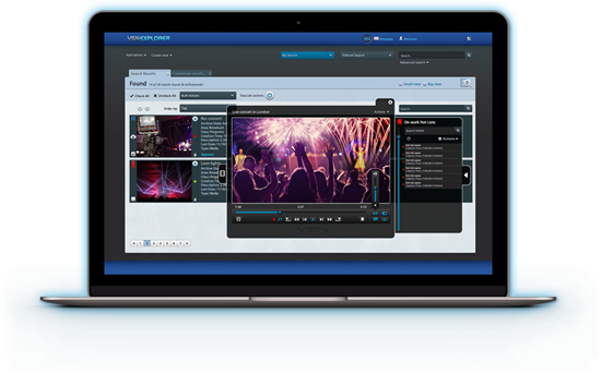 VSN covers the whole media lifecycle with a collaborative and decentralized Cloud workflow