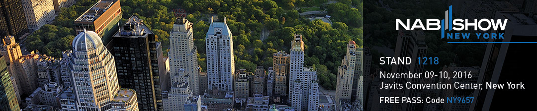 VSN will attend NAB Show NEW York on November. Book a Demo in advance now!
