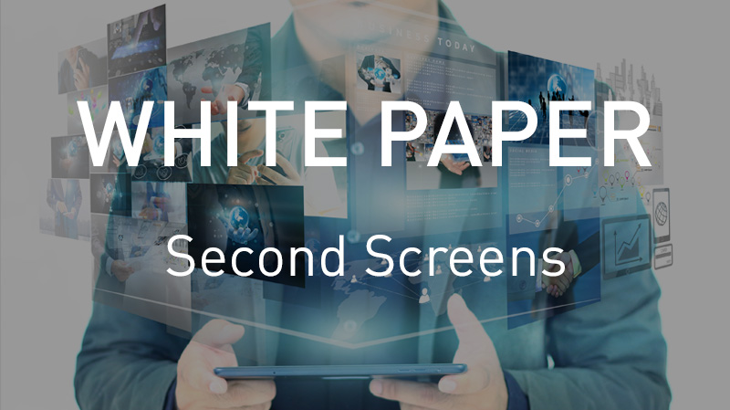 TV and Second Screens White Paper: Where are the audiences nowadays?
