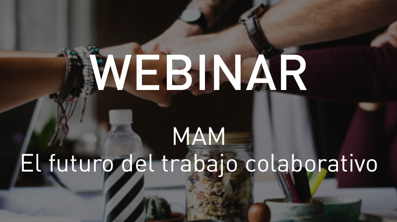 VSN WEBINAR: El futuro del trabajo colaborativo, tecnología MAM en Cloud