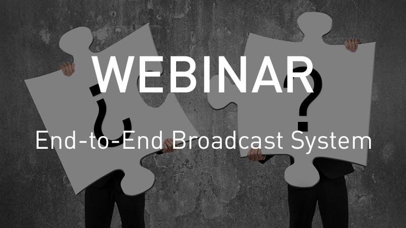 VSNWEBINAR: Learn how to solve the Broadcast Puzzle with VSN
