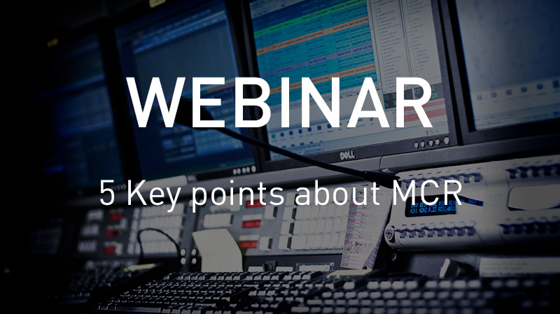 VSN Webinar: Five key points you probably missed about MCR