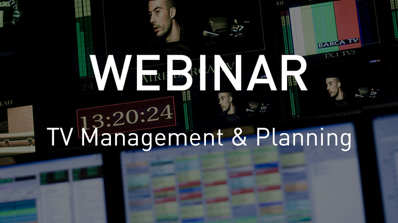 VSN Webinar: Advanced TV Management and Planning