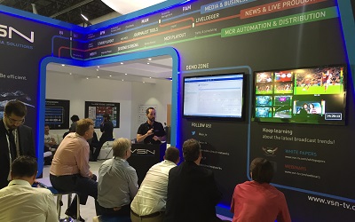 VSN presents its new website for IBC 2017