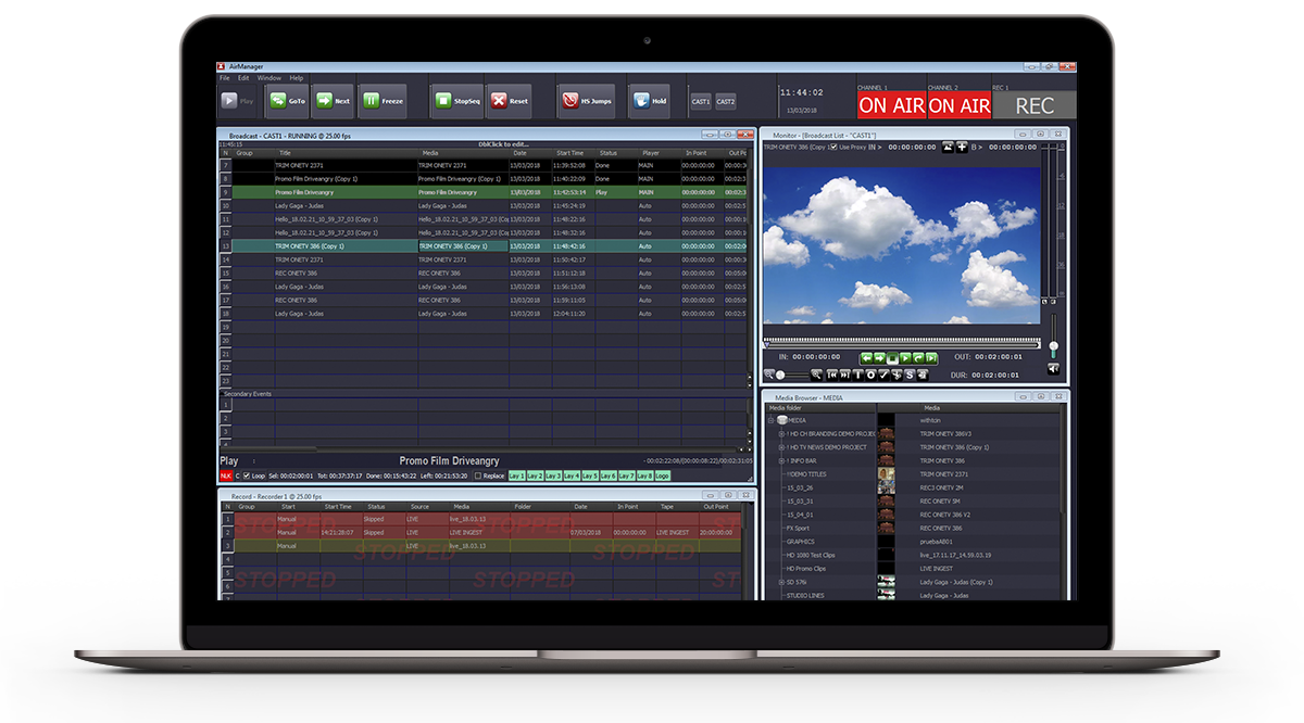VSNNEWS TERMINAL: news production system, the journalist tool VSNNEWS TERMINAL: news production system, the journalist tool