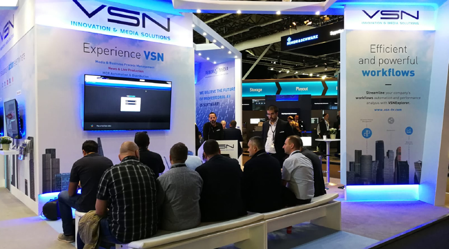 An absolute success for VSN at IBC 2018