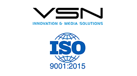 VSN announces the renewal of the ISO 9001: 2015