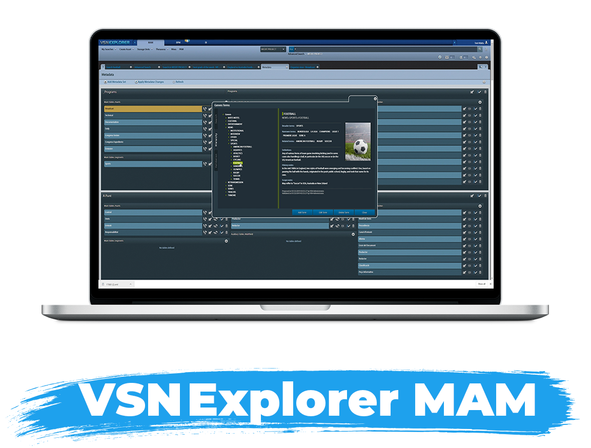 VSNNEWS TERMINAL: news production system, the journalist tool VSNNEWS TERMINAL: news production system, the journalist tool