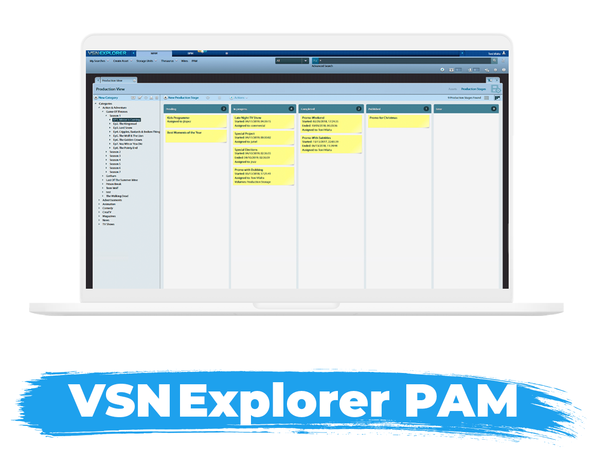 VSNNEWS TERMINAL: news production system, the journalist tool VSNNEWS TERMINAL: news production system, the journalist tool