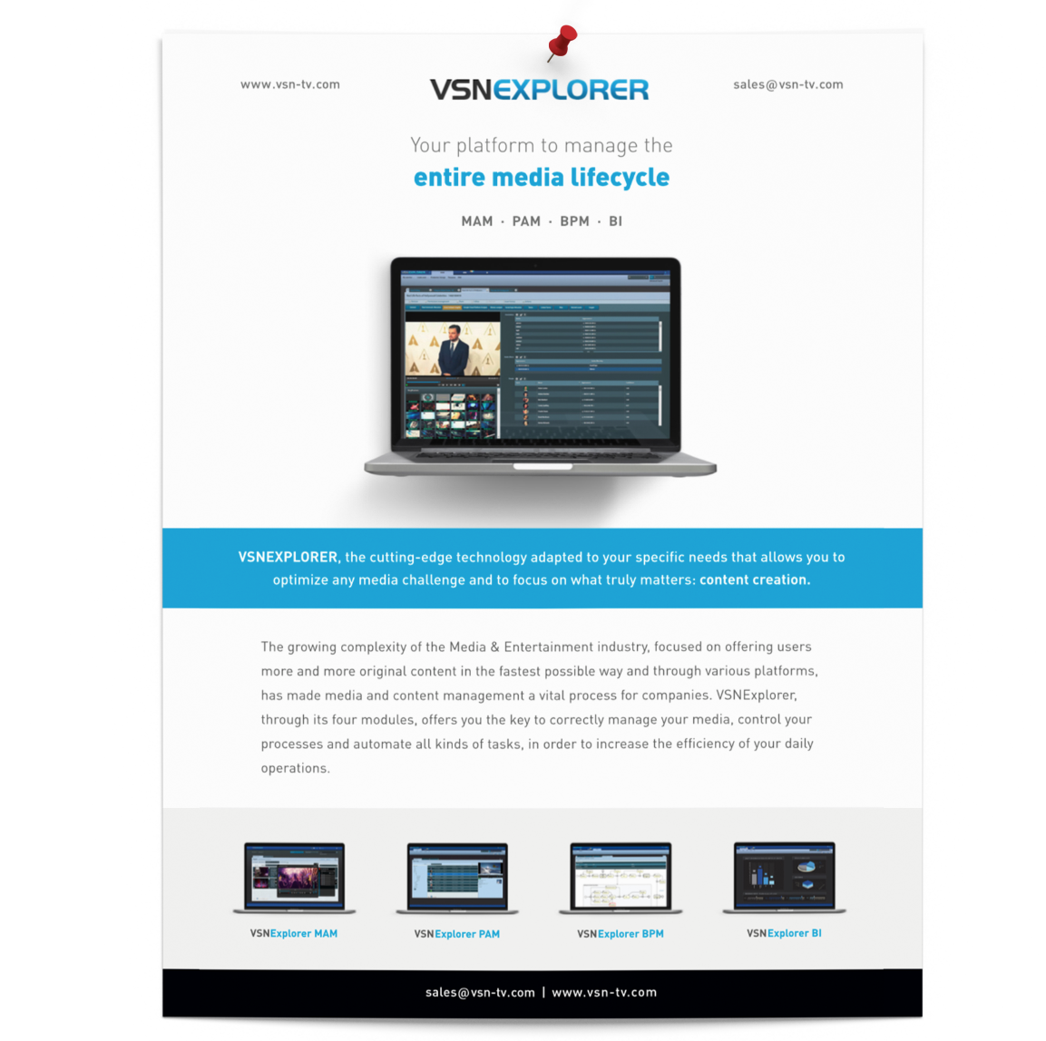 VSNNEWS TERMINAL: news production system, the journalist tool VSNNEWS TERMINAL: news production system, the journalist tool