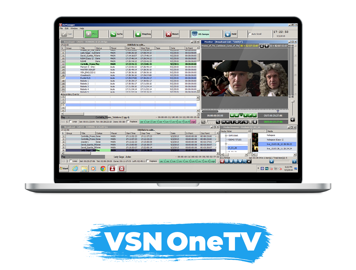 VSNNEWS TERMINAL: news production system, the journalist tool VSNNEWS TERMINAL: news production system, the journalist tool