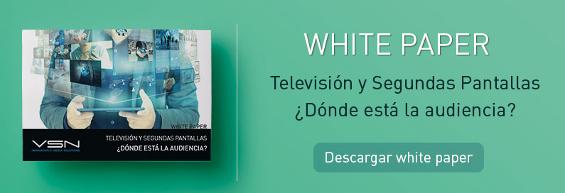 Descargue ya el White Paper "Televisión y Segundas Pantallas: ¿Dónde está la audiencia?"