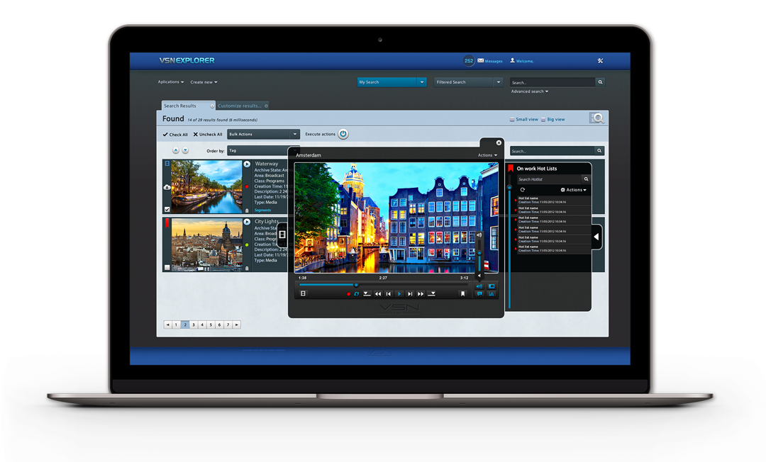 VSNEXPLORER, solución de media management, tendrá especial protagonismo en IBC 2015 VSNEXPLORER, solución de media management, tendrá especial protagonismo en IBC 2015
