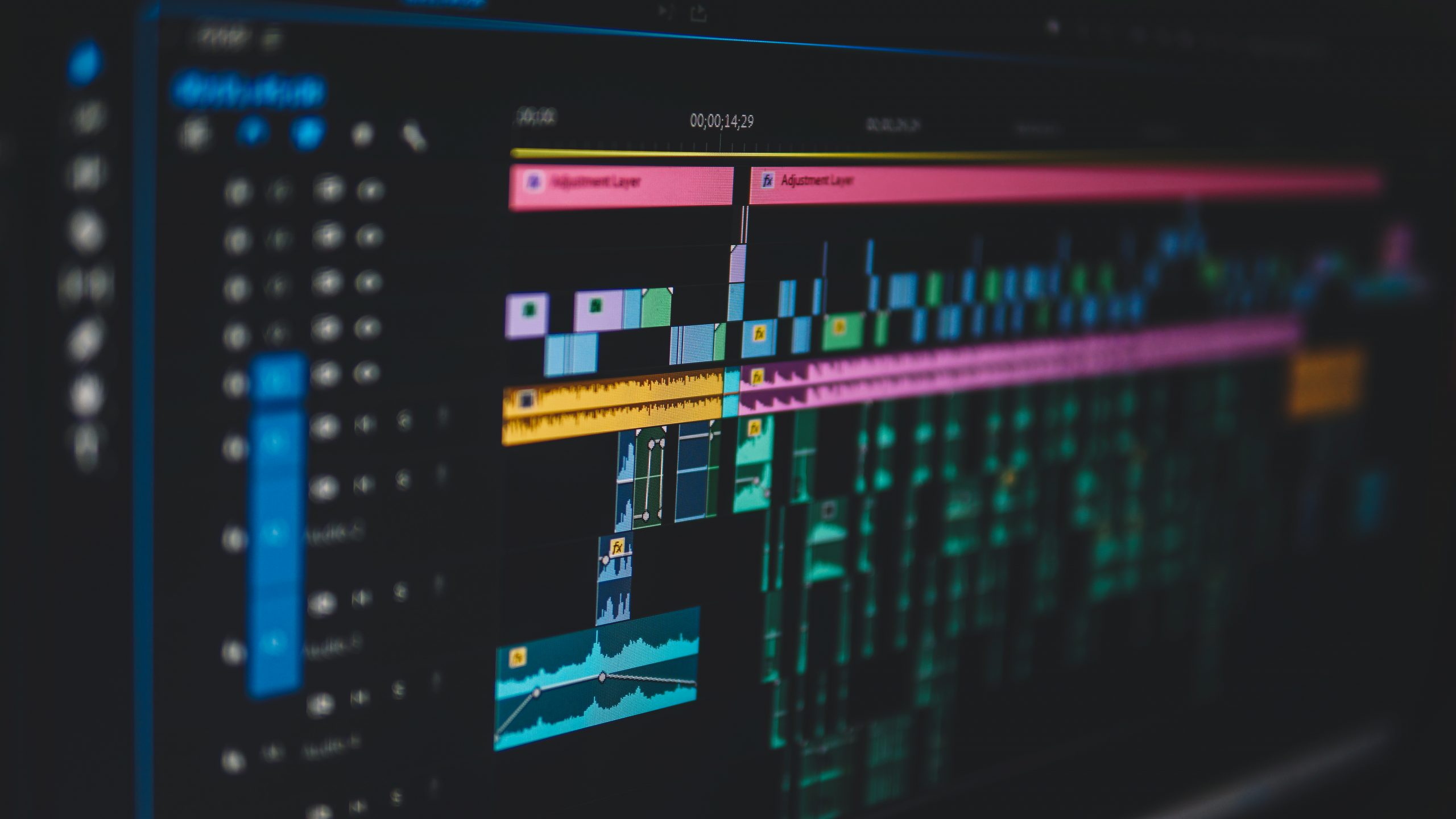 video editing timeline